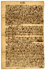 Probated will of James Rogers, 1744