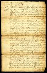 Probated will of Jansen Roll, 1744