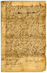 Probated will of John Van Tyle, 1744