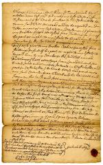 Probated will of Michael Hallsted, 1745