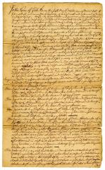 Probated will of Anne Bush, 1745