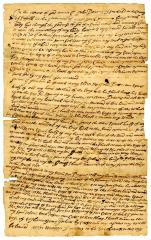 Probated will of John Downs, 1745