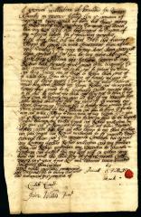 Probated will of Samuel Vallintine, 1744