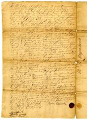 Probated will of John Benjamin, 1746