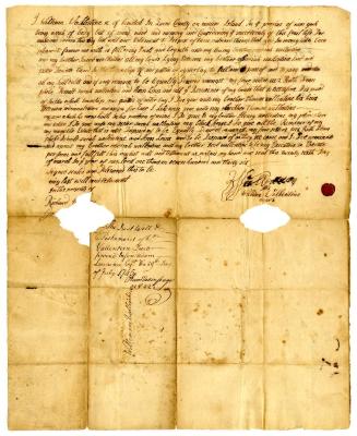 Probated will of William Vallentine, 1745