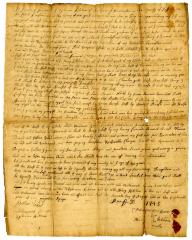 Probated will of Ephraim Ketcham, 1745