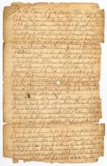 Probated will of Petrus Rutgers, 1745