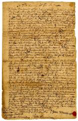 Probated will of John Montford, 1745