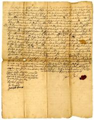 Probated will of James Cock, 1746