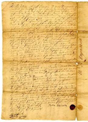 Probated will of John Benjamin, 1746