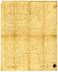 Probated will of Caleb Carmon, 1746