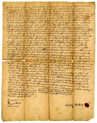 Probated will of Edward Hunting, 1745