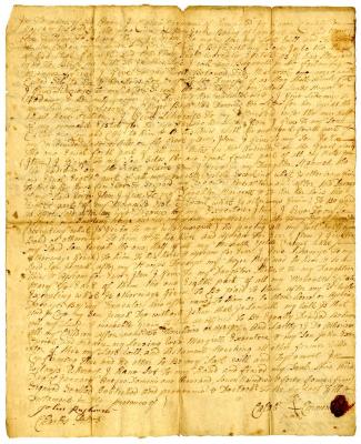 Probated will of Caleb Carmon, 1746