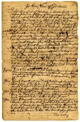 Probated will of Abraham Lent, 1745