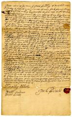 Probated will of Jacob Allddrich, 1746