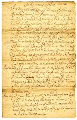 Probated will of Nathaniel Britton, 1746