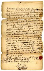 Probated will of John Cranston, 1746
