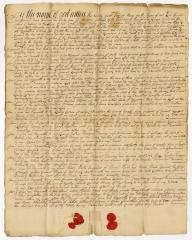 Probated will of Harmon Johnson, 1746
