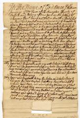 Probated will of William Jennings, 1746