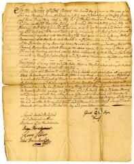 Probated will of Gerrit Hyer, 1746
