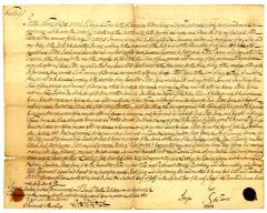 Probated will of Simja DeTores, 1746