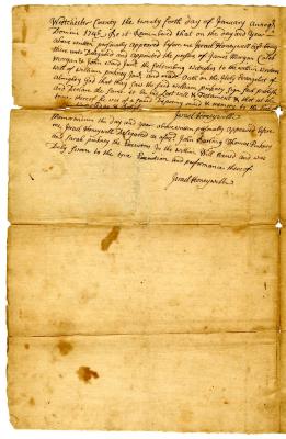 Probated will of William Pinkney Jr., 1746