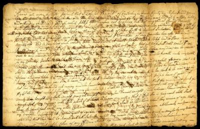 Probated will of Zebulon Wright, 1746
