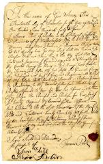 Probated will of Thomas Pool, 1746