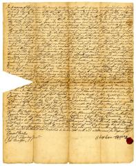 Probated will of Stephen Topping, 1746