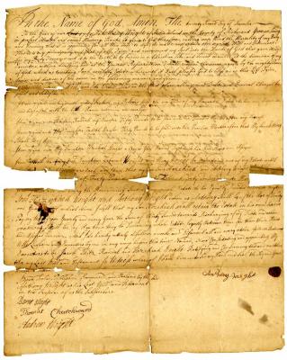Probated will of Anthony Wright, 1746