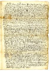 Probated will of John Brown, 1747