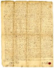 Probated will of Edward Sands, 1746