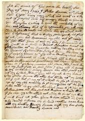 Probated will of Peter Brown, 1747