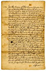 Probated will of Cornelius Van Syce, 1746