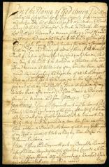 Probated will of William Pell, 1747