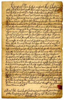 Probated will of Joast Goederis, 1747