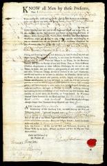 Probated will of William Johnson, 1747