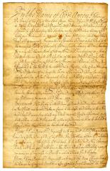 Probated will of Johannes De Graaf, 1747