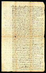 Probated will of Anthony Duane, 1747