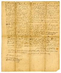 Probated will of Joseph Green, 1747