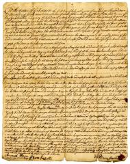 Probated will of William Fowler, 1747