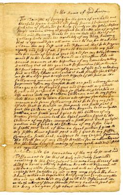 Probated will of Susannah Van Sickelen, 1747