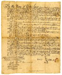 Probated will of Richard Stiwell, 1747