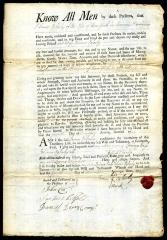 Probated will of James Oglesby, 1747