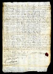 Probated will of Josiah Topping, 1747