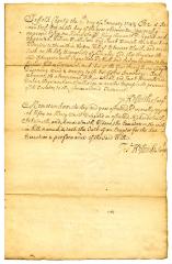 Probated will of Ebenezer Smith, 1747