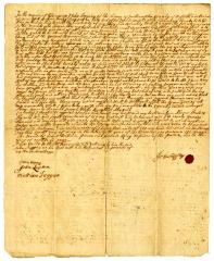 Probated will of John Topping, 1747