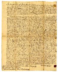 Probated will of Hendrick Wyck, 1747