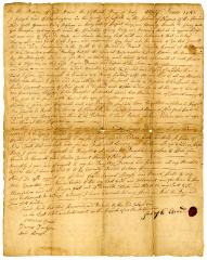 Probated will of Joseph Wood, 1747