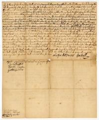 Probated will of George Hall, 1748